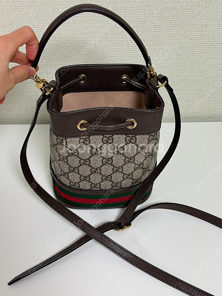 구찌 오피디아 GG버킷백 미니 (정품)--9