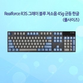 리얼포스 R3B 풀배열 45g 균등