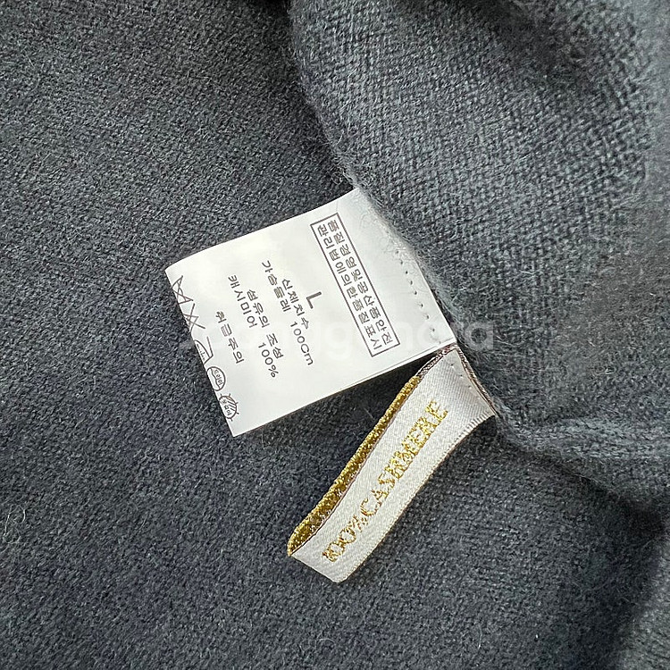 L) 헤리티지 캐시미어 가디건 니트 영국 캐시미어100%--3