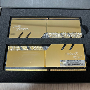 지스킬 DDR4-3600 TRIDENT Z ROYAL (16GB(8Gx2))