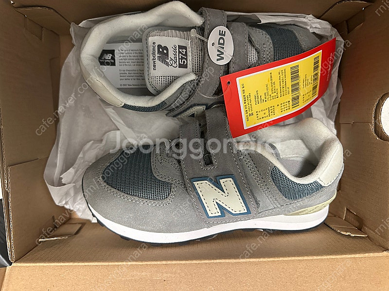 뉴발란스 키즈 운동화 (택o, 매장구입 새상품, 밖스ㅇ...--2