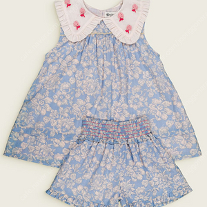 bachaa 바챠 라메르 셋업 2-3y 새상품 La Mer Set blouse & shorts - Paso Doble