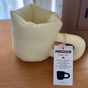머지 버블 머그(레몬색) / merge bubble mug