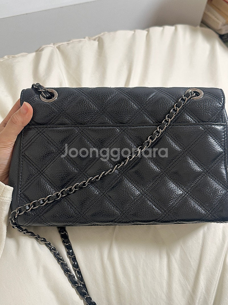 러브캣 퀄팅 숄더백--3