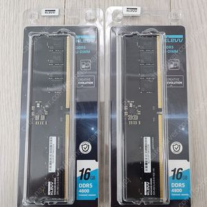 klevv 램 ddr5 4800 32g (16×2) 팝니다~!