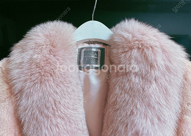 사가폭스밍크자켓 프리사이즈--1