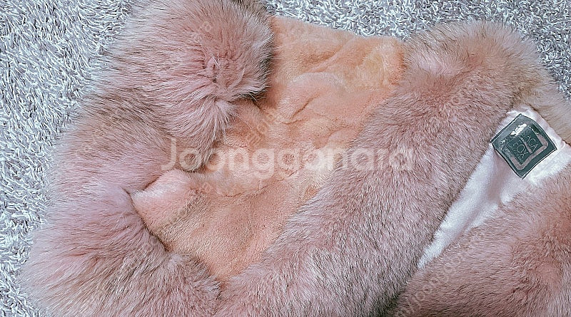 사가폭스밍크자켓 프리사이즈--9