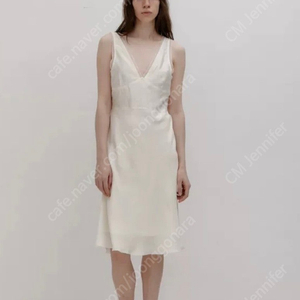 Farven 파르벵 deep v neck dress M(새상품)