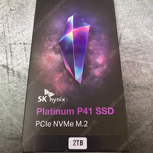 세종) (미개봉/새상품) SK하이닉스 Platinum P41 M.2 SSD 2TB(택포)