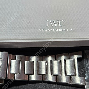 IWC 빅 인제니어 용 메탈 브레이슬릿