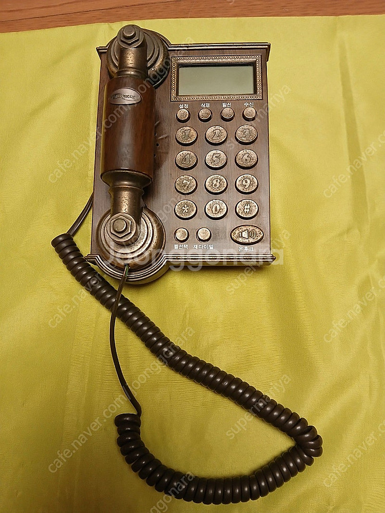 뉴썬 NS-760 클래식 미니앤틱 디자인 유선전화기 (...--0