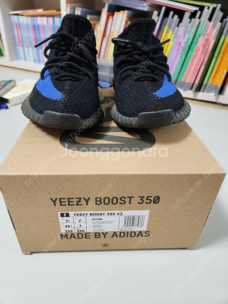 이지부스트 350 V2 다즐링 블루 255mm--2
