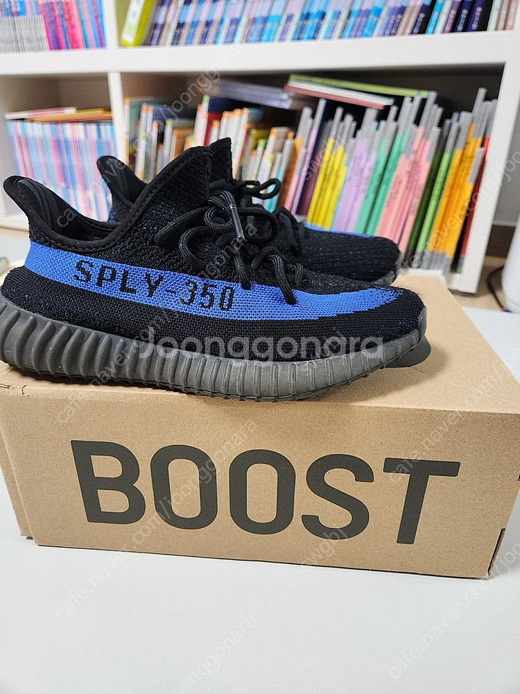 이지부스트 350 V2 다즐링 블루 255mm--3