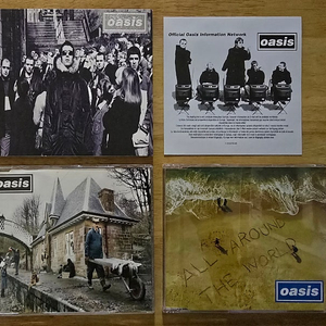 CD 음반 oasis 오아시스 싱글 3장