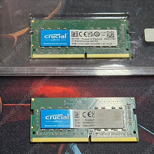 중고 노트북 DDR4 램 8GB X 2EA 팝니다.