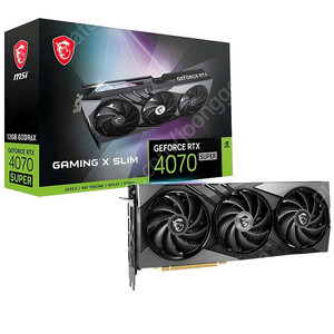 MSI RTX4070 SUPER로 교환해봐요