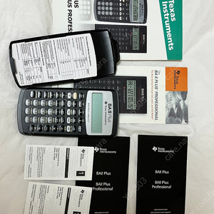 Texas instruments BA2 plus 재무용계산기