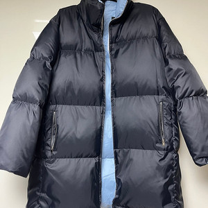 (새상품)하시에 구스다운 미들 코트 S (패딩)