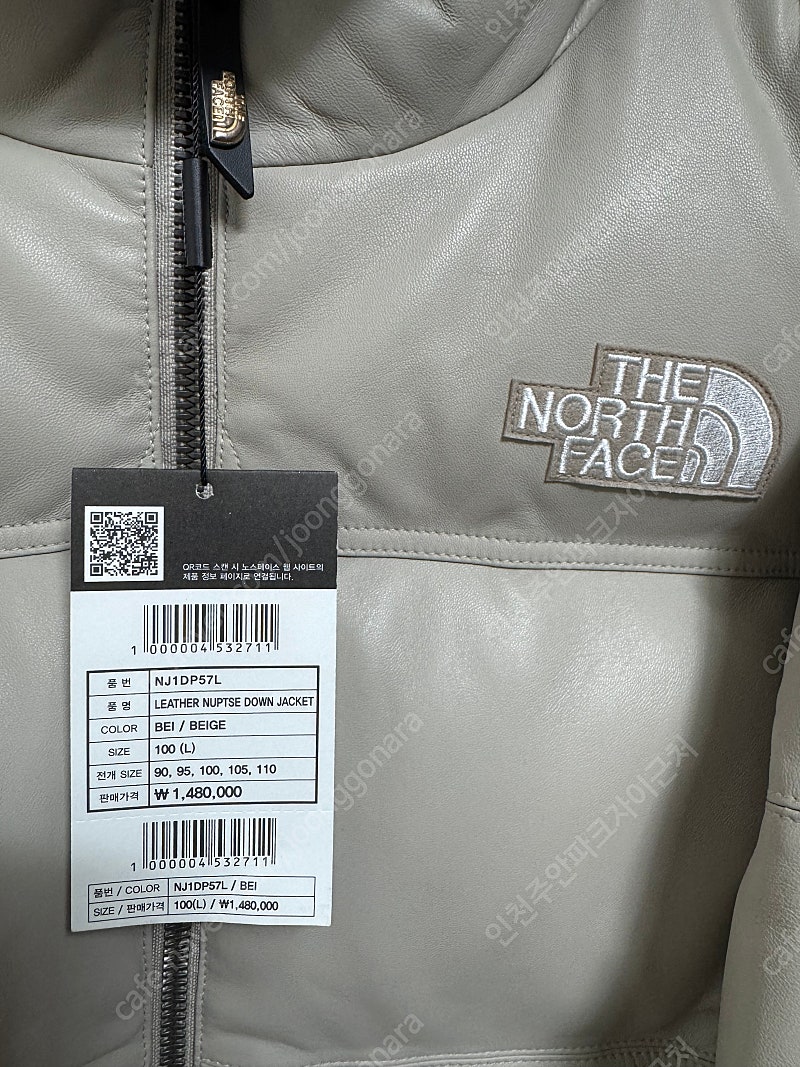 노스페이스 LEATHER NUPTSE DOWN JACK...--0