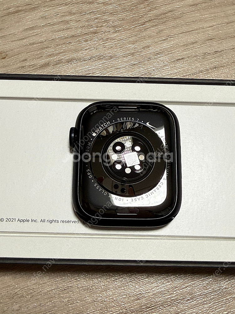 애플워치7 45mm 나이키 배터리94% 풀박스--2