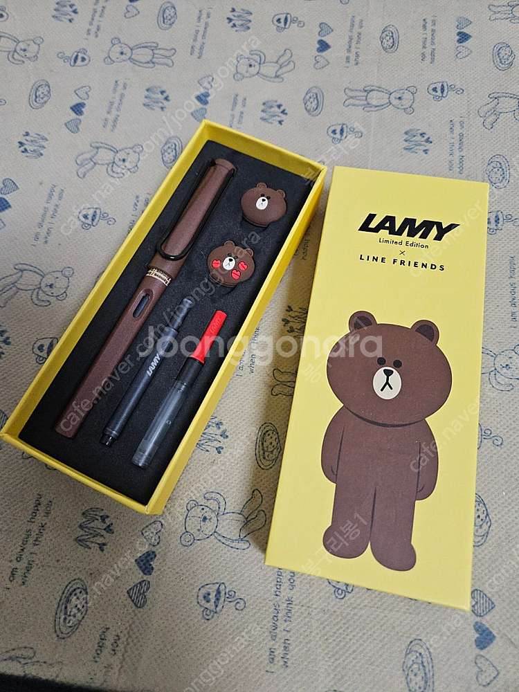 라미 LAMY x 라인 프렌즈 리미티드에디션 만년필 새...--1