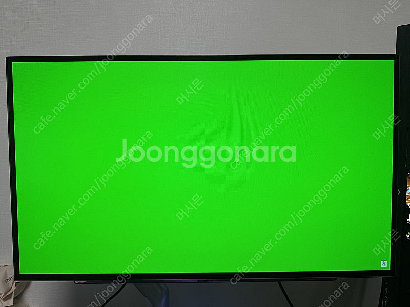 엘지 27gr95qe oled모니터 팝니다--1