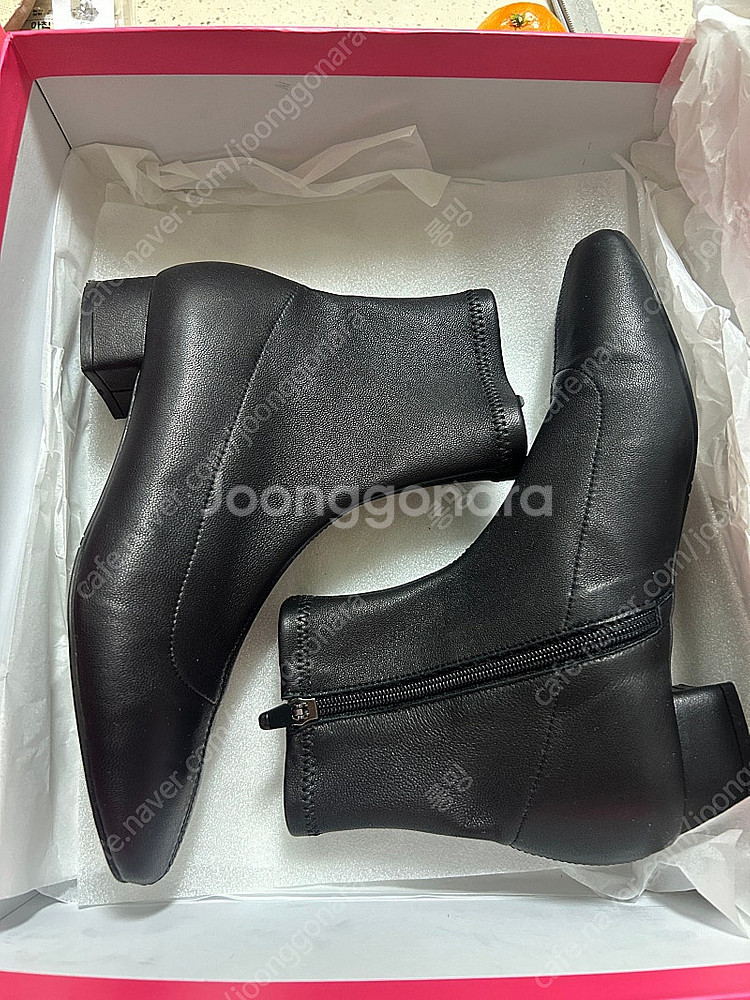 꺌량 뉴빠히 부츠 블랙 3cm 36 230--0