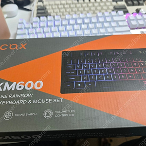 cox ckm600 키보드 마우스 세트 미사용 무배