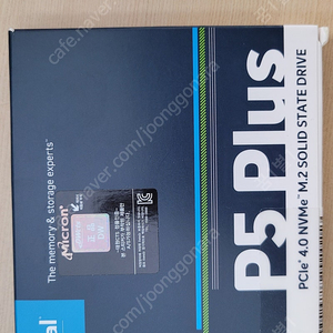 Crucial P5 Plus m.2 nvme gen4 2TB 국내정품 미개봉 팝니다.