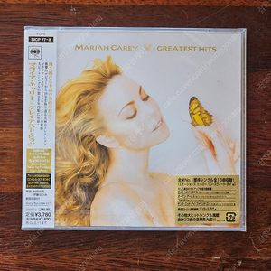 머라이어캐리 Mariah Carey Greatest Hits CD 일본 보너스트랙반 미개봉