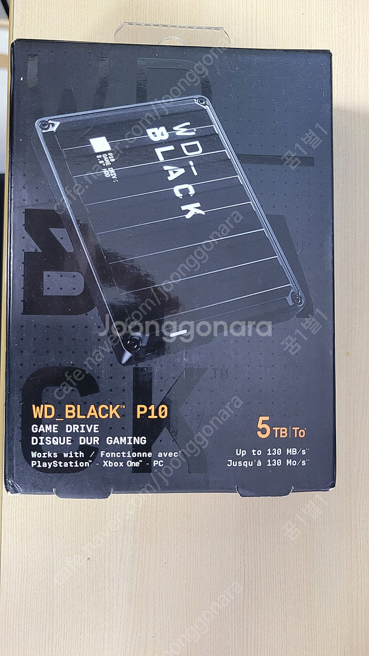 WD Black P10 5TB 외장 HDD 미개봉 팝니...--0