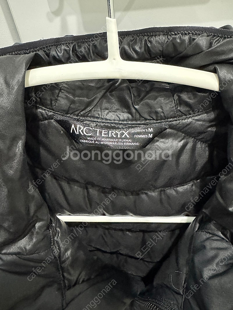 아크테릭스 토륨 AR 후디 우먼 블랙 M--2