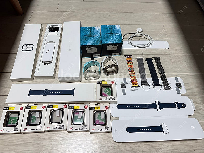 애플워치7 45mm 팝니다--0