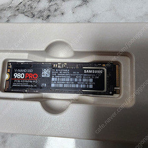 SSD 980pro 2TB (2테라) 판매합니다