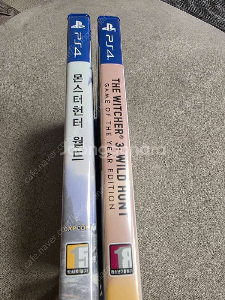 ps4 타이틀 워쳐3 , 몬스터헌터 월드 일괄 판매--1