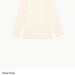 Flore Flore Steffi Tee, Off White S M 아모멘토