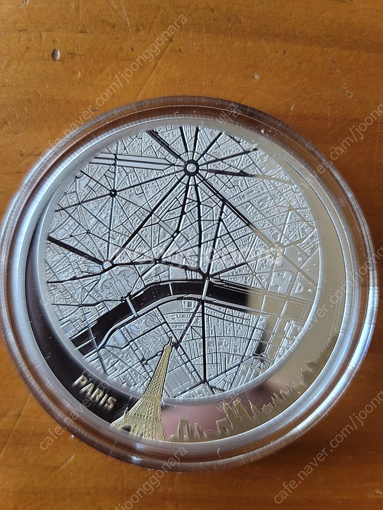 세계 5대도시 2oz 금도금 기념은화--7
