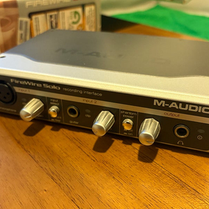 M-AUDIO FireWire Solo 오디오 인터페이스