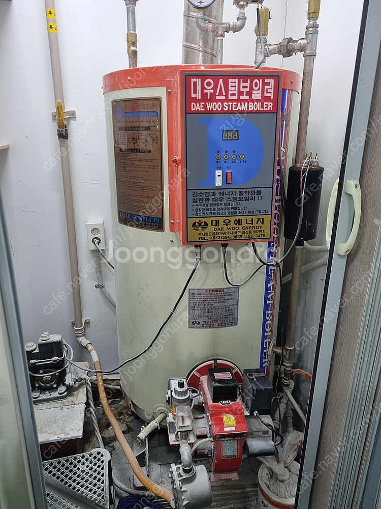 대우스팀보일러 판매합니다--0