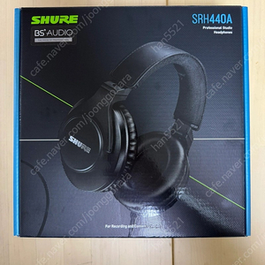 SHURE SRH440A 슈어 헤드폰 신품