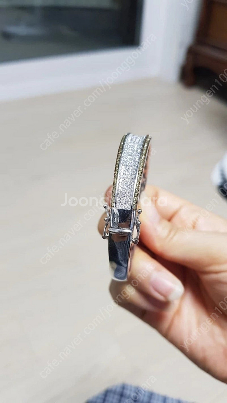 마리앤잭 크리스탈스톤 뱅글팔찌 14k 18k 패션--3