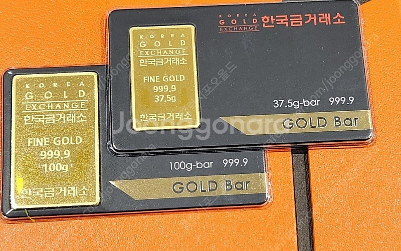 한국금거래소 골드바 100g 팝니다 5개 신형--0