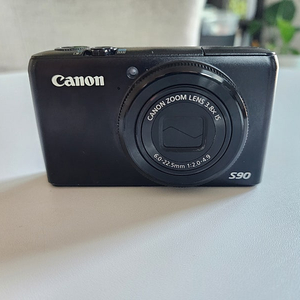 캐논 Canon 파워샷 s90 디지털카메라 디카 블랙