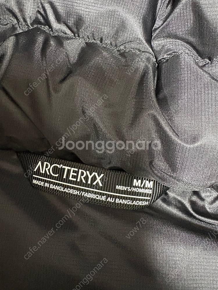 아크테릭스 24fw 토륨sv파카 m사이즈 블랙 / 70...--2