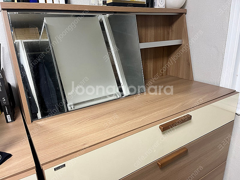 일룸 시엘 4단서랍장 화장거울 노마이동거울 행거--4