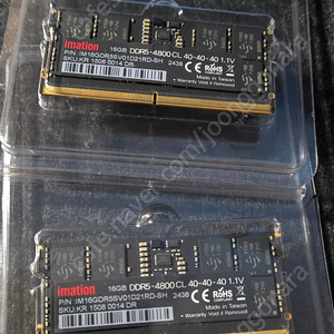 노트북용 ddr5 16기가 x2