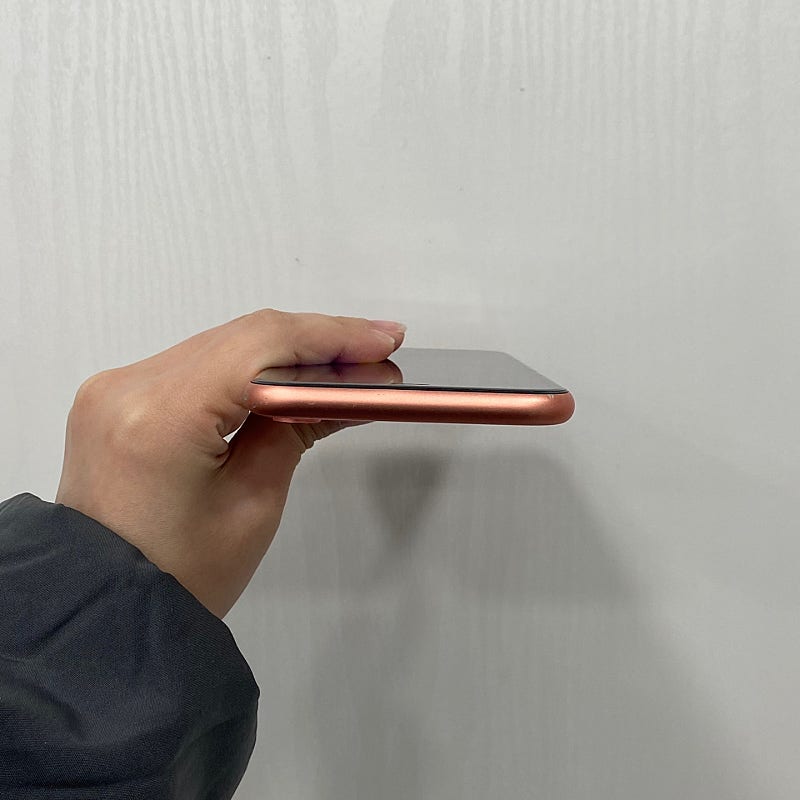 71474 아이폰XR 64GB 코랄 부산 중고폰 팝니다...--3
