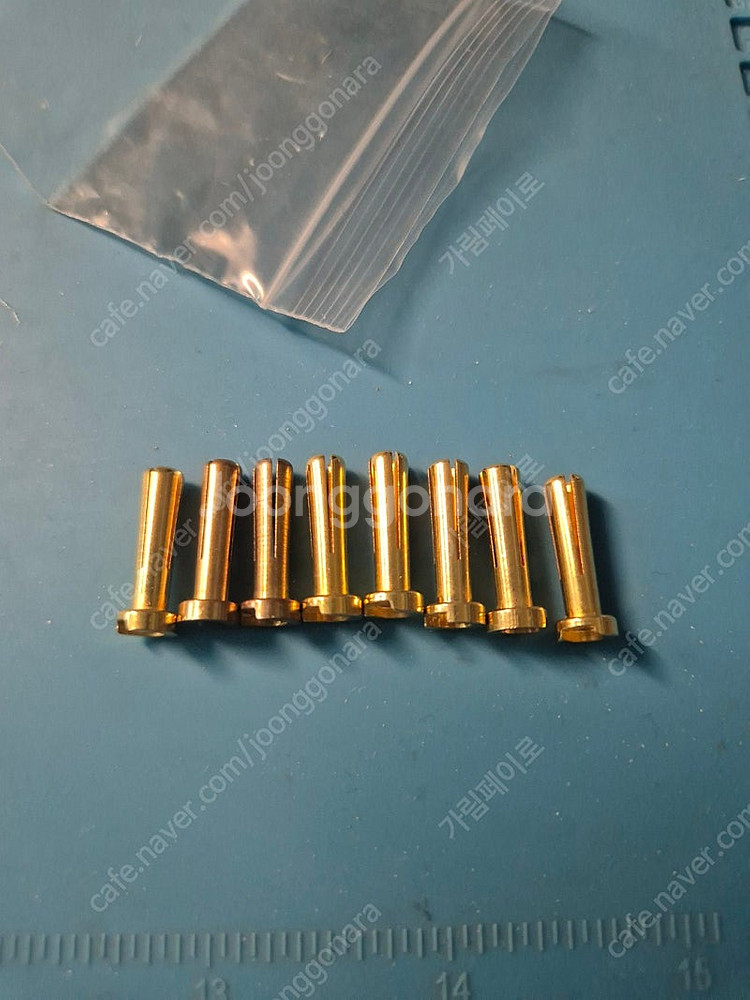 알씨용 3.5mm 골드 커넥터, 쇼티 배터리 커넥터--0