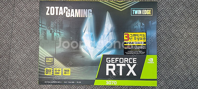 조텍 ZOTAC RTX3070 풀박스 판매 합니다. (...--0