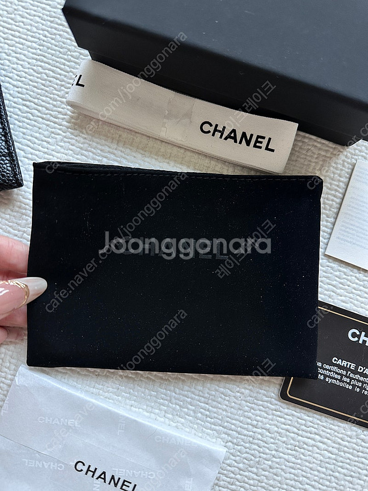[판매 새상품]샤넬 chanel 캐비어 금장 클래식 카...--6